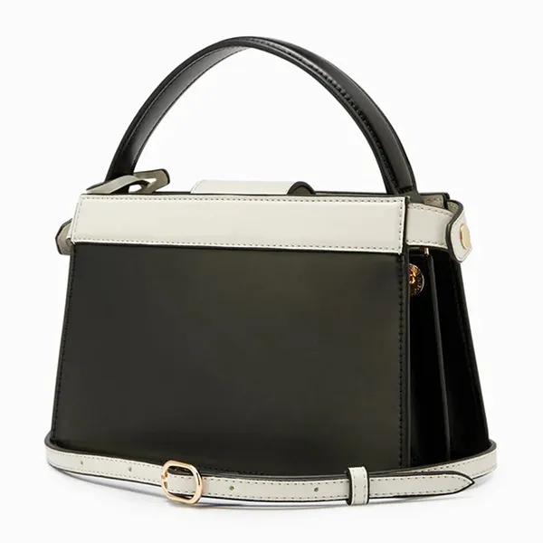 Túi Xách Lyn Damien S Handbags LL22FBS203 Màu Đen Trắng