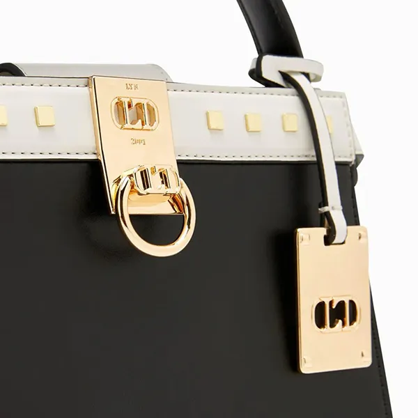 Túi Xách Lyn Damien S Handbags LL22FBS203 Màu Đen Trắng