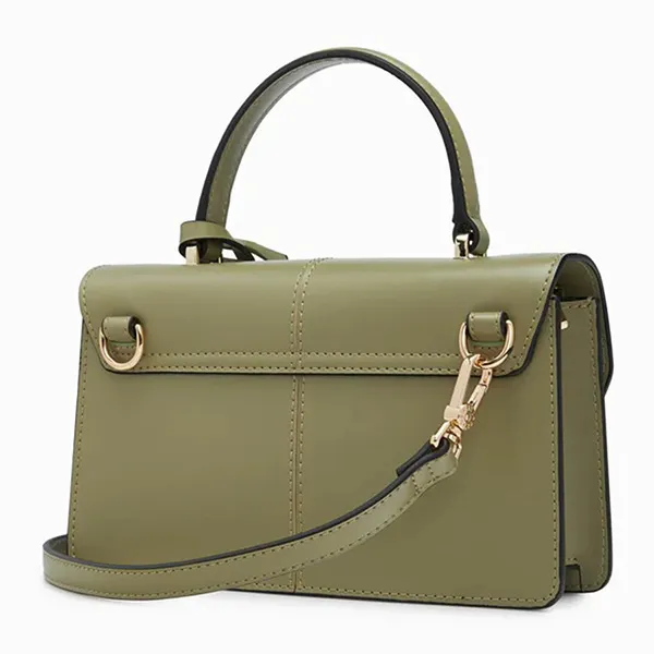 Túi Xách Lyn Damien Top Handle S Handbags LL22FBS204 Màu Xanh Green