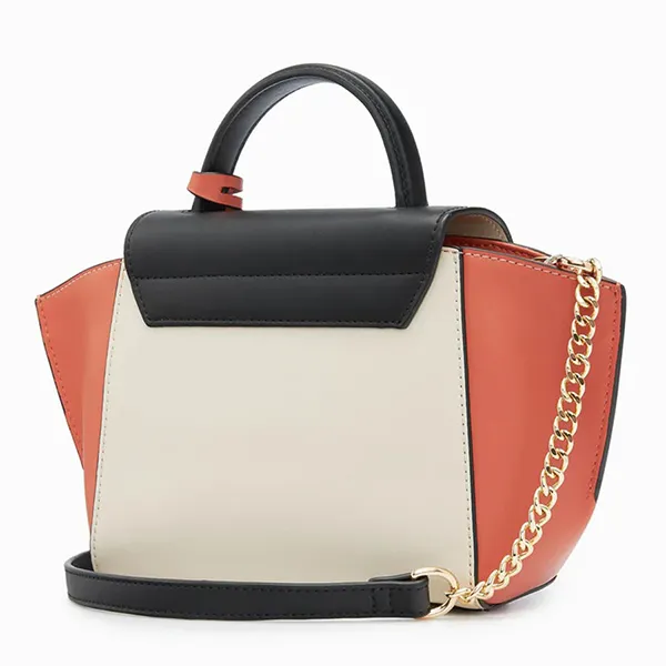 Túi Xách Lyn Dimension S Handbags LL22FBS206 Màu Đen/Trắng/Cam