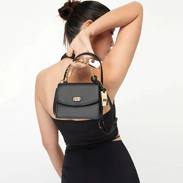 Túi Đeo Chéo Lyn Dimension Xs Crossbody Bags LL22FBS207 Màu Đen