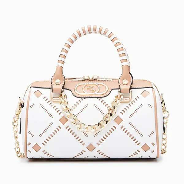 Túi Xách Lyn Karis S Handbags LL22SBF020 Màu Be Phối Trắng