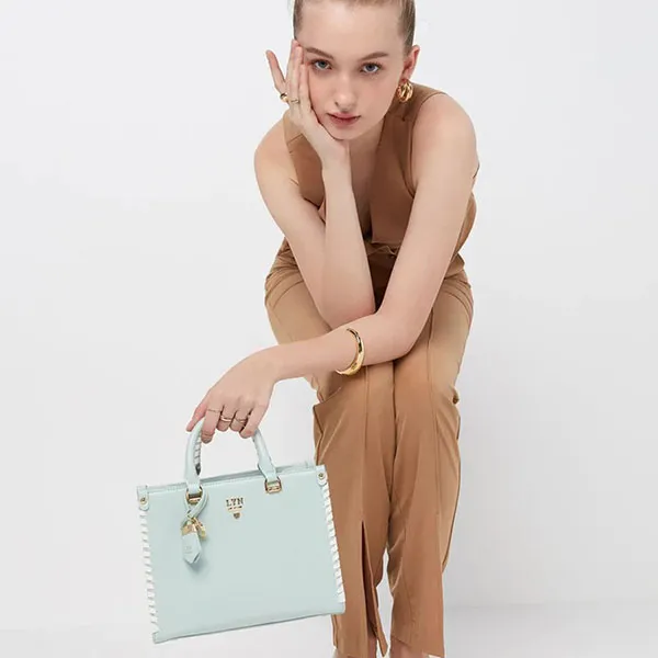 Túi Tote Lyn Mille S Tote Bags LL22SBF034 Màu Xanh Nhạt