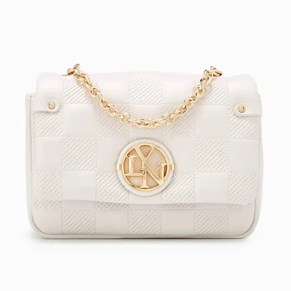 Túi Đeo Chéo Lyn Bristol XS Crossbody Bags LL22SBF037 Màu Xám Nhạt