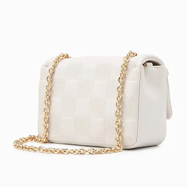 Túi Đeo Chéo Lyn Bristol XS Crossbody Bags LL22SBF037 Màu Xám Nhạt