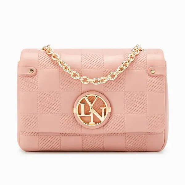 Túi Đeo Chéo Lyn Bristol XS Crossbody Bags LL22SBF037 Màu Hồng Nhạt
