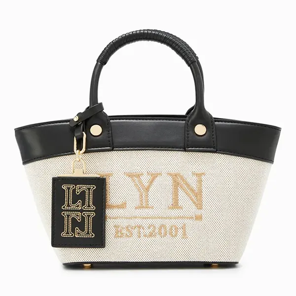 Túi Tote Lyn Bastile S Tote Bags LL22SBS002 Màu Đen Trắng