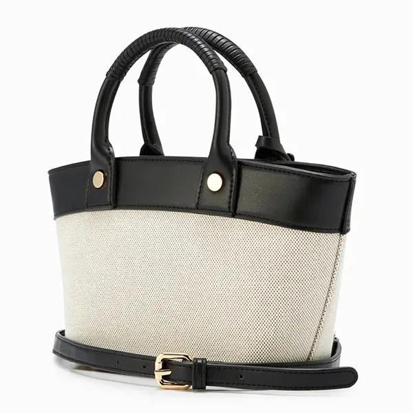 Túi Tote Lyn Bastile S Tote Bags LL22SBS002 Màu Đen Trắng