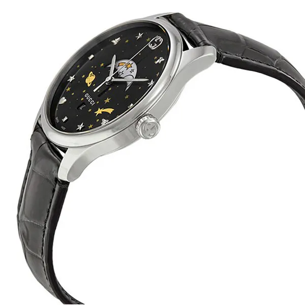 Đồng Hồ Nam Gucci G-Timeless Black Moonphase YA126327 Màu Đen - Đồng hồ - Vua Hàng Hiệu