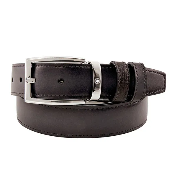 Thắt Lưng Nam Montblanc Reversible Business Leather Belt, Brand 123900 Size 120cm - Thắt lưng - Vua Hàng Hiệu