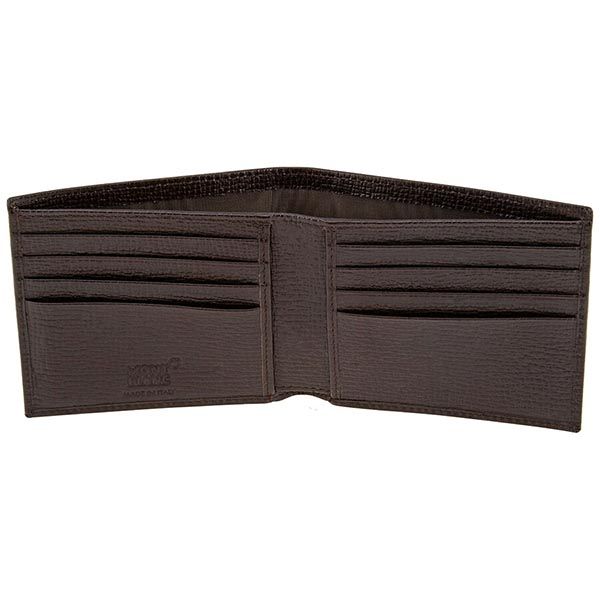 Ví Montblanc Brown Meisterstuck Soft Grain Leather 8cc Wallet MB116130 Màu Nâu - 3