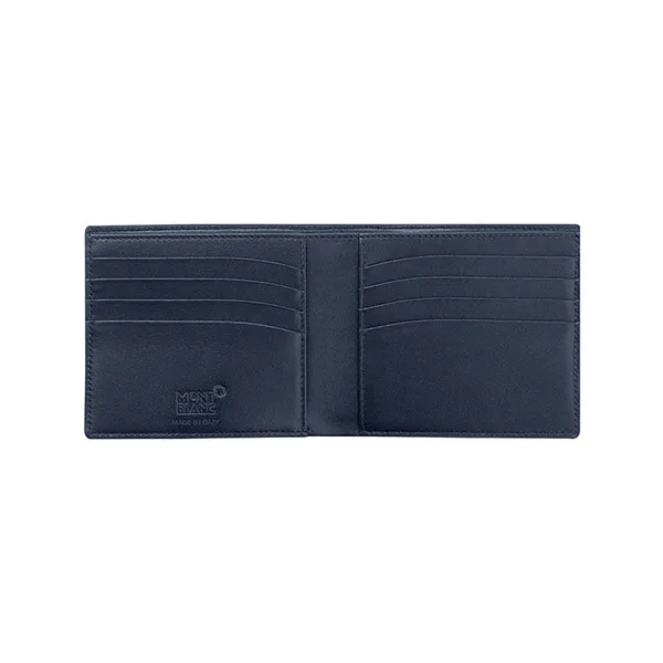 Ví Montblanc Sartorial Leather Wallet MB114450 Màu Xanh Navy