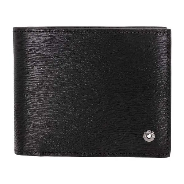 Ví Montblanc 4810 Westside Men's Small Leather Wallet 12CC MB114691 Màu Đen - Túi xách - Vua Hàng Hiệu