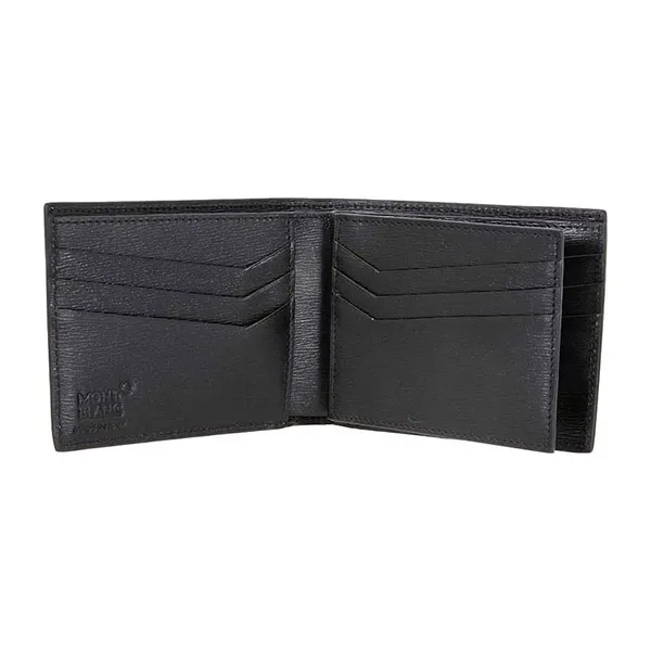 Ví Montblanc 4810 Westside Men's Small Leather Wallet 12CC MB114691 Màu Đen - Túi xách - Vua Hàng Hiệu