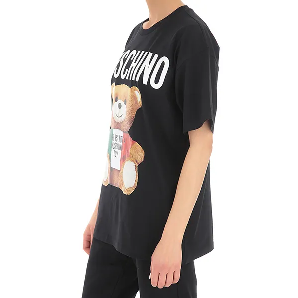 Áo Phông Moschino Teddy Bear T-Shirt V0708 0540 1555 Màu Đen