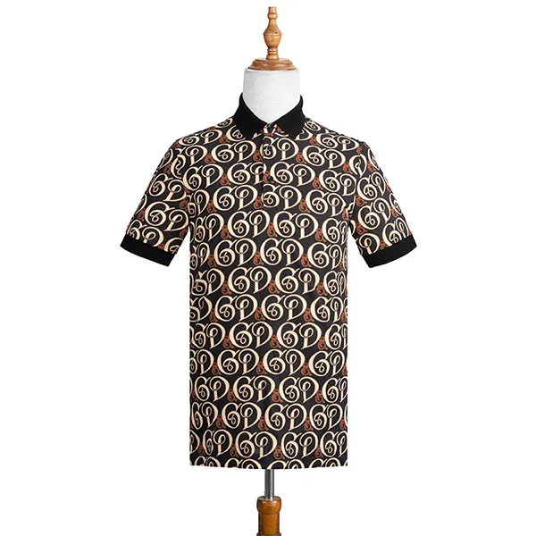 Áo Polo Nam Dolce & Gabbana D&G Logo Print G8HU6T G7C4Z HJY45 Phối Màu