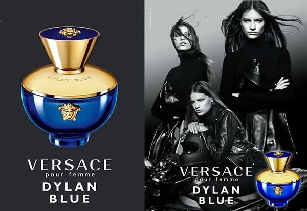 Set Nước Hoa Nữ Versace Dylan Blue Pur Femme Eau De Parfum + Sữa Dưỡng Thể +  Sữa Tắm + Túi (4 Món) - 2