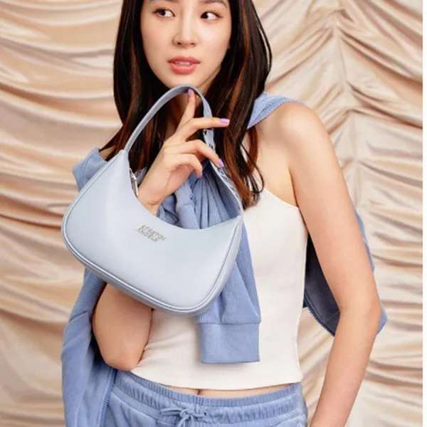 Túi Đeo Vai Stretch Angels Macaron Hobo Bag Light Mint A-21F-SWBG01144-MTL Màu Xanh Nhạt - Túi xách - Vua Hàng Hiệu