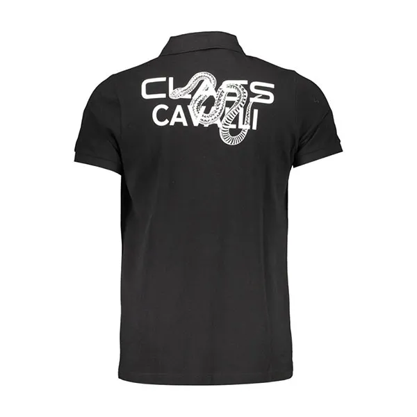 Áo Polo Nam Cavalli Class In Hình Lưng Màu Đen Size M - Thời trang - Vua Hàng Hiệu