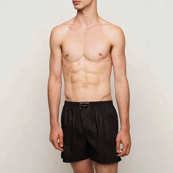 Quần Shorts Nam Dolce & Gabbana D&G Swim In Black Màu Đen