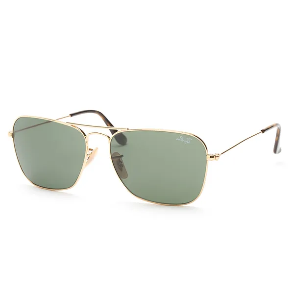 Kính Mát Rayban Caravan Green Classic G-15 Square Unisex Sunglasses RB3136 181 58 Màu Xanh Green - Kính mắt - Vua Hàng Hiệu