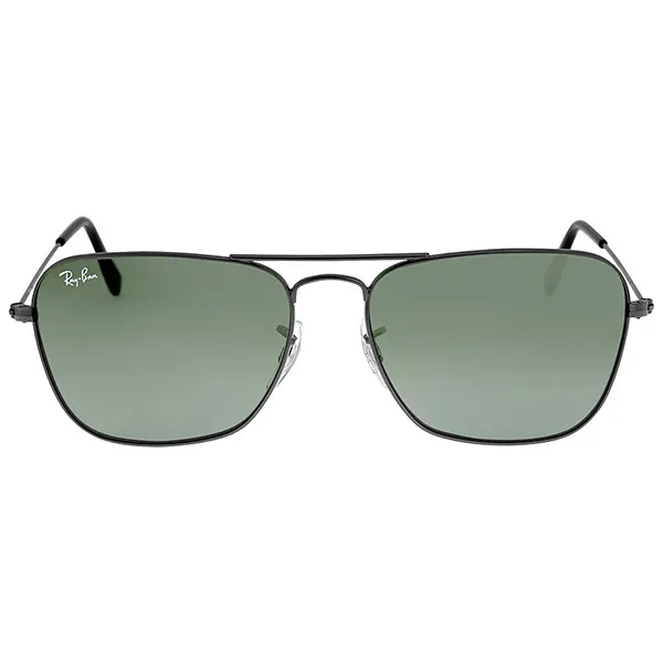 Kính Mát Rayban Caravan Green Classic G-15 Square Unisex Sunglasses RB3136 004 55 Màu Xanh Green