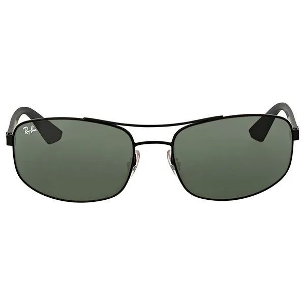 Kính Mát Rayban RB3527 Green Classic Rectangular Men's Sunglasses RB3527 006/71 61 Màu  Xanh Đen - 1