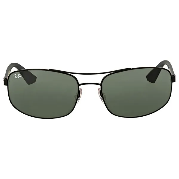 Kính Mát Rayban RB3527 Green Classic Rectangular Men's Sunglasses RB3527 006/71 61 Màu Xanh Đen
