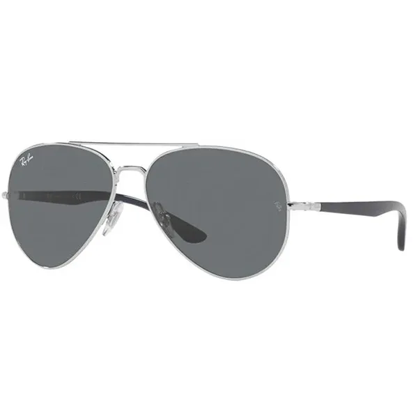 Kính Mát Rayban Dark Grey Aviator Unisex Sunglasses RB3675 003/B1 58 Màu Xám Đen - Kính mắt - Vua Hàng Hiệu