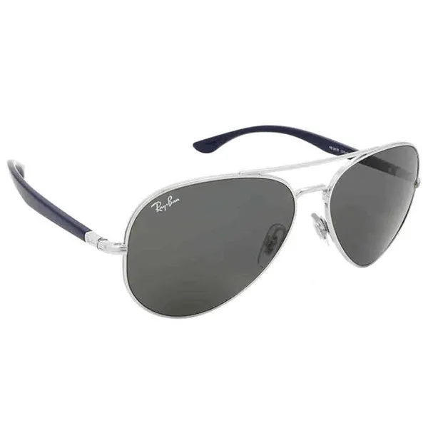 Kính Mát Rayban Dark Grey Aviator Unisex Sunglasses RB3675 003/B1 58 Màu Xám Đen - Kính mắt - Vua Hàng Hiệu