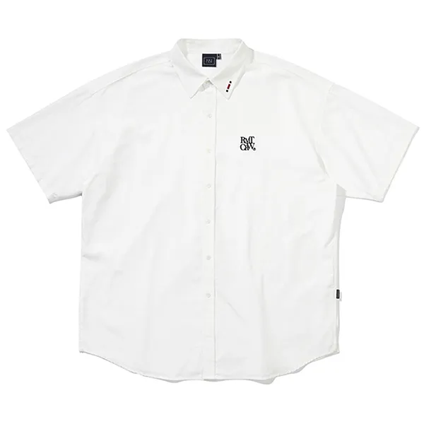 Áo Sơ Mi Romantic Crown Recent Logo Oxford Shirt White Màu Trắng Size S - Thời trang - Vua Hàng Hiệu