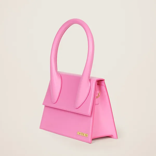 Túi Xách Jacquemus Le Grand Chiquito Large Signature Handbag 213BA003-3060-430 Size 22 Màu Hồng - Túi xách - Vua Hàng Hiệu