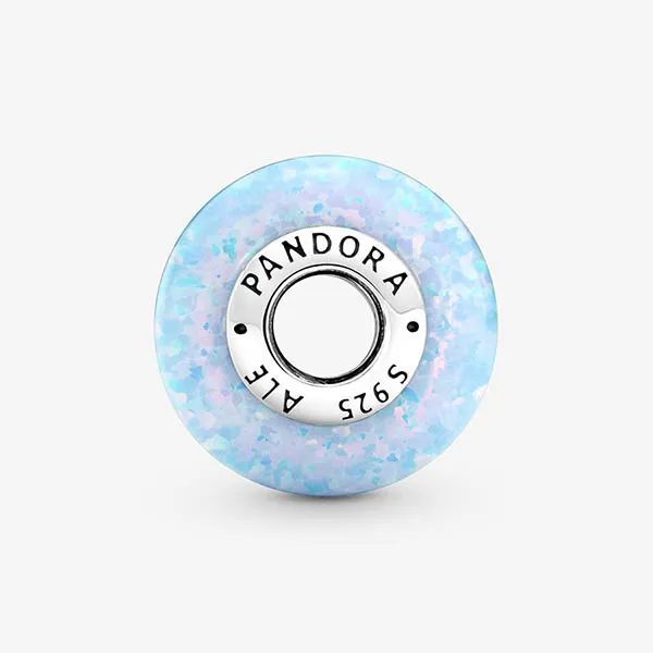Hạt Vòng Charm Pandora Opalescent Ocean Blue 791691C01 Màu Xanh Blue