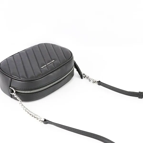 Túi Đeo Chéo Michael Kors MK Rose Women's Crossbody Bag Black 35S1SXOC1U Màu Đen - Túi xách - Vua Hàng Hiệu