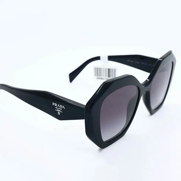 Kính Mát Prada Black New SPR 16W 1AB-5D1 Butterfly Gray Polarized Sunglasses Màu Đen Xám - Kính mắt - Vua Hàng Hiệu