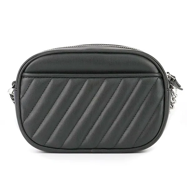 Túi Đeo Chéo Michael Kors MK Rose Women's Crossbody Bag Black 35S1SXOC1U Màu Đen - Túi xách - Vua Hàng Hiệu