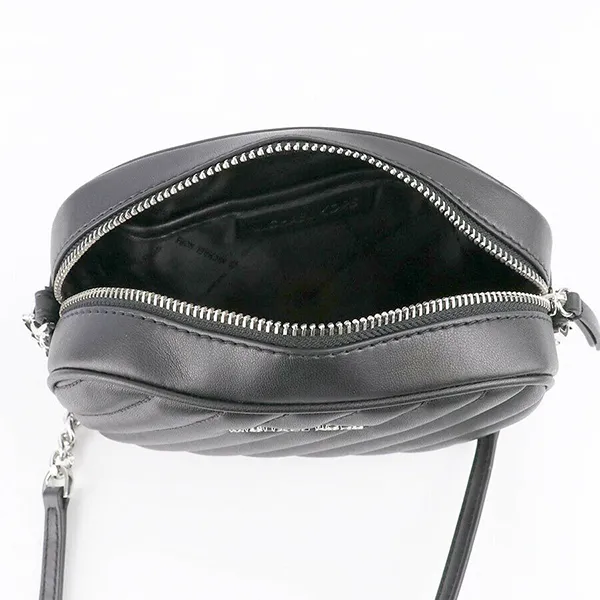 Túi Đeo Chéo Michael Kors MK Rose Women's Crossbody Bag Black 35S1SXOC1U Màu Đen - Túi xách - Vua Hàng Hiệu