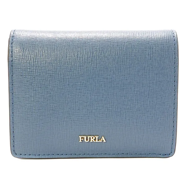 Ví Nữ Furla Ladies Babylon S Bi-fold Wallet Màu Xanh Blue