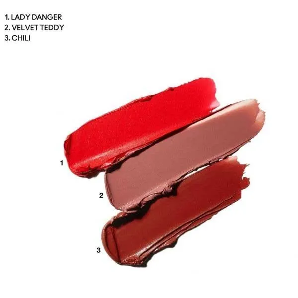 Set 3 Cây Son Mac Chili-Lady Danger-Velvet Teddy