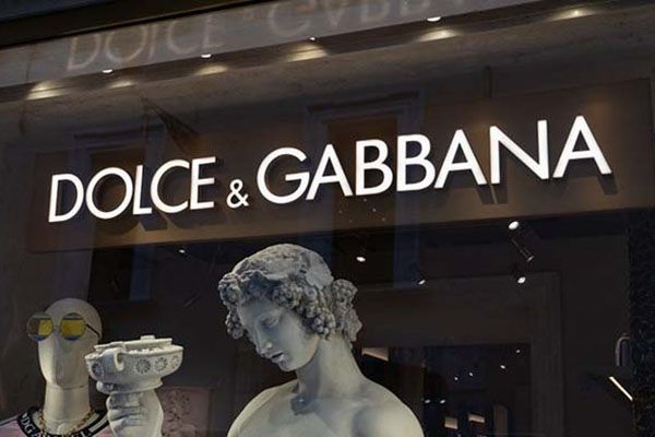 Quần Short Nam Dolce & Gabbana D&G Essentials Logo-Plaque Swim Shorts Màu Xanh Navy - 2