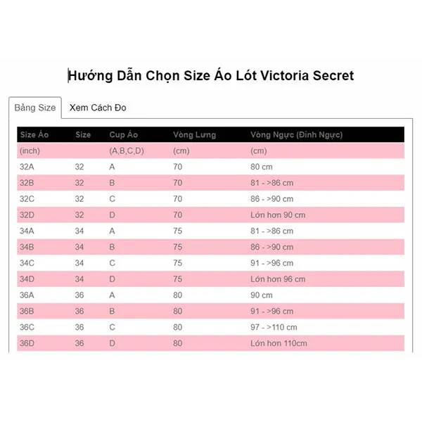 Áo Lót Victoria's Secret Bombshell Ren Dây Đá Chữ Logo 403419QD4 Màu Đỏ Size 32A - 5