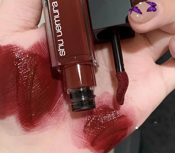 Son Kem Shu Uemura Kinu RD 192 Màu Đỏ Mận