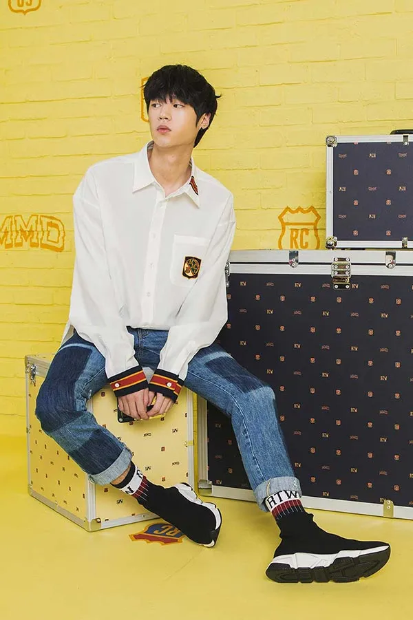 Áo Sơ Mi Romantic Crown Striped Cuffs Shirt White Màu Trắng Size S - Thời trang - Vua Hàng Hiệu