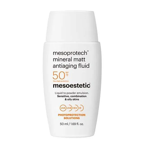 Kem Chống Nắng Mesoestetic Mesoprotech® Mineral Matt Antiaging Fluid 50ml - Kem chống nắng - Vua Hàng Hiệu