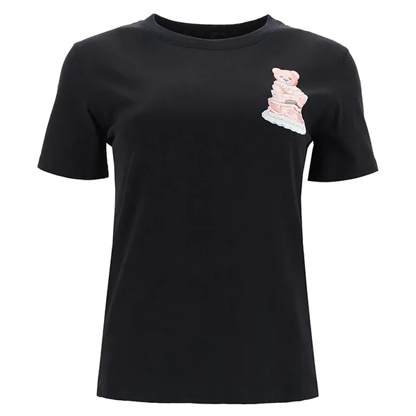 Áo Phông Moschino Women's Teddy Cake Print T-Shirt V0709 5440 1555 Màu Đen Size 38 - Thời trang - Vua Hàng Hiệu