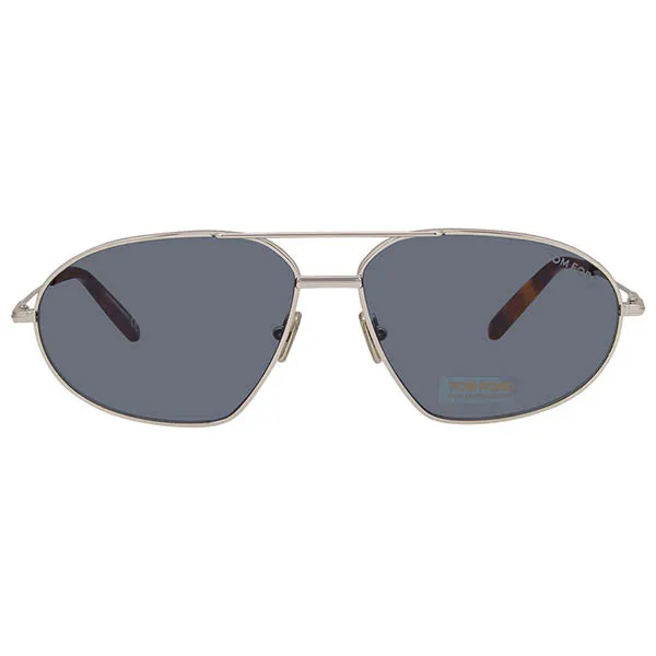 Kính Mát Tom Ford Bradford Grey Aviator Sunglasses FT0771 16V 61 Màu Xám - Kính mắt - Vua Hàng Hiệu