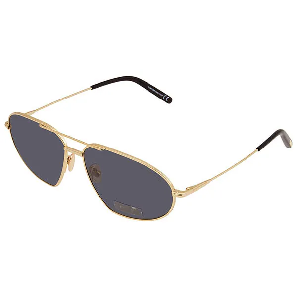 Kính Mát Tom Ford Grey Aviator Sunglasses FT0771 30A 61 Màu Xám - Kính mắt - Vua Hàng Hiệu