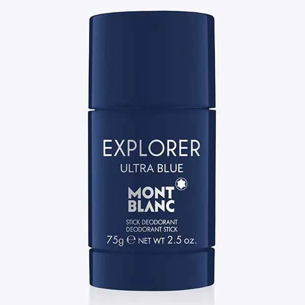 Lăn Khử Mùi Mont Blanc Explorer Ultra Blue Deodorant Stick 75g - Lăn khử mùi - Vua Hàng Hiệu