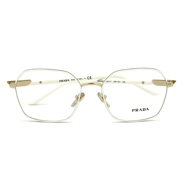 Kính Mắt Cận Prada VPR55Y LFB1O1 Màu Trắng Vàng