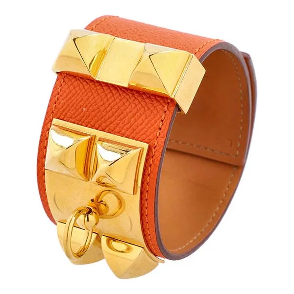 Vòng Đeo Tay Hermès Orange Bracelet 066129CC93T3 Màu Cam